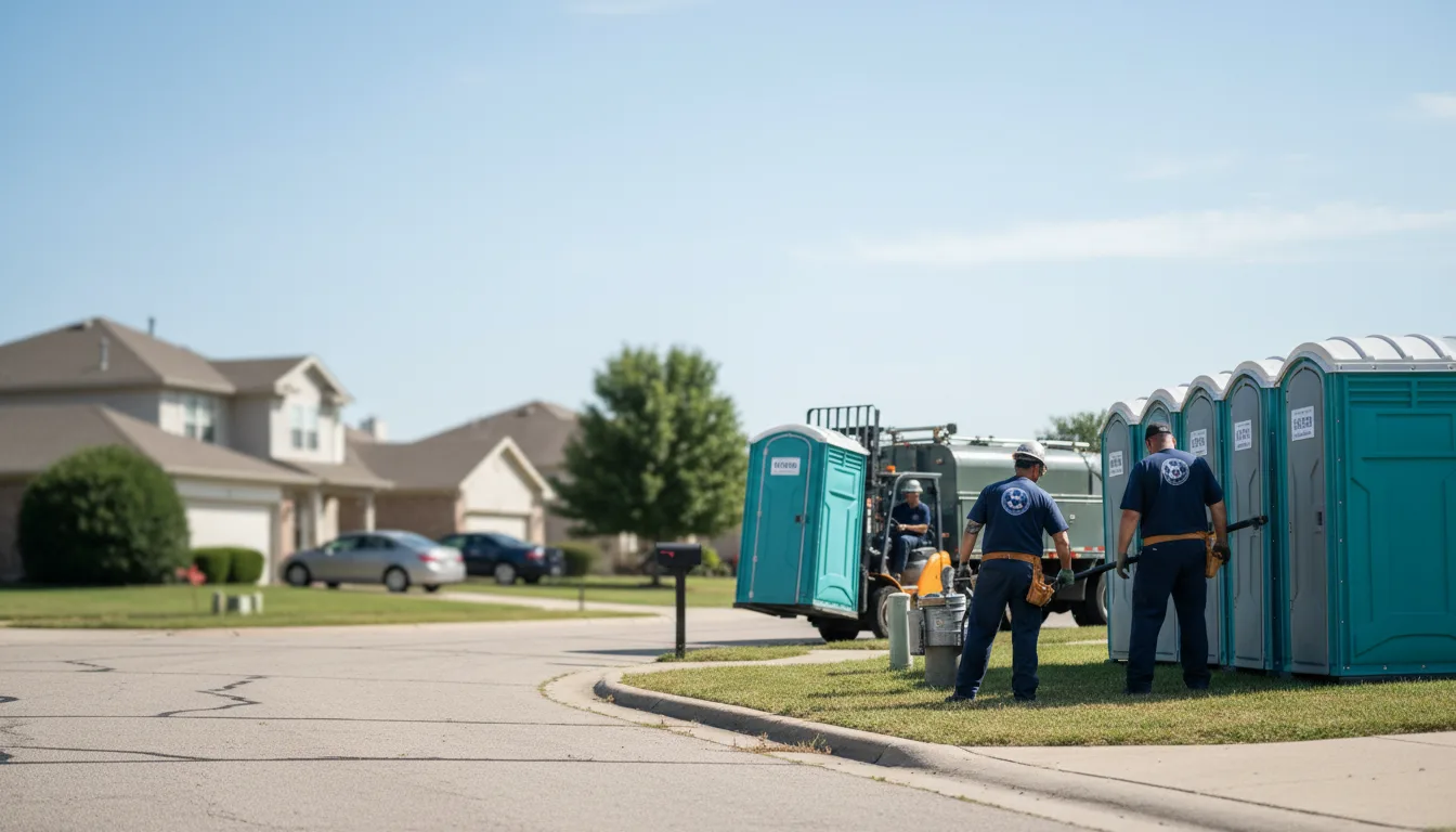 Porta Potty Rental in Oakhurst, TX near me